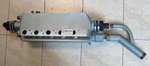 Wassergekühltes Abgassammelrohr mit eingebautem Wärmetauscher OM601 OM602 OM603
