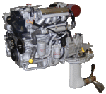 Sonderfertigung Saildrive für Steyr mo94k33 Motor