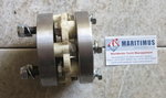 R&D flexible shaft coupling with adapter piece Farymann to Yanmar 1 GM 10 length 78mm