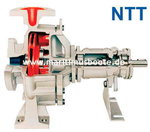 Pump ALLWEILER NTT 100-200 / 01/211 U5A-W4 with free shaft extension