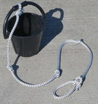 7L boat bucket with 4m / 14mm rope with loop and knot for perfect catching up of the water